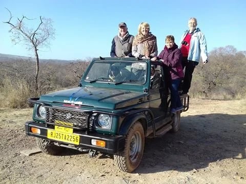 Tiger Jeep Safari at Ranthambore National Park India