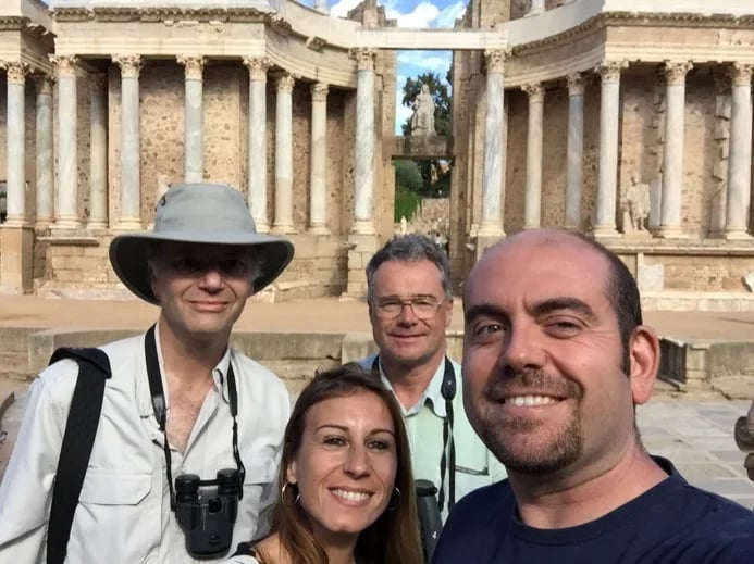 Birdwatching and heritage, what a beautiful combination!