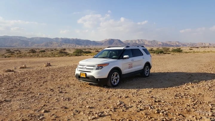 Eilat mountains and desert