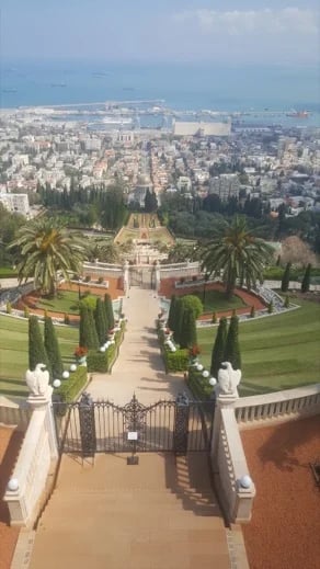 Haifa Bahai gardens