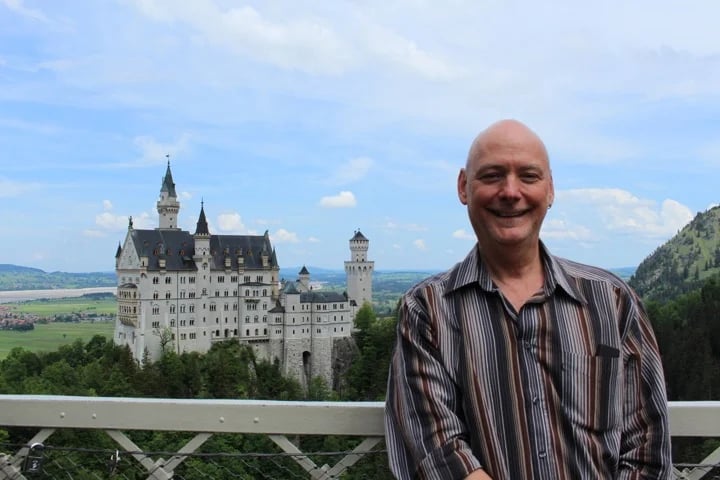 Me at the Neuschwanstein castle.
