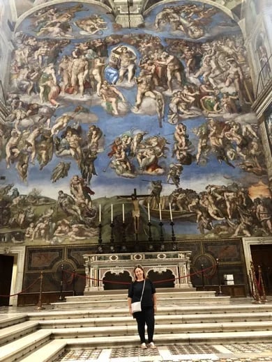 The Sistine Chapel before the crowds
