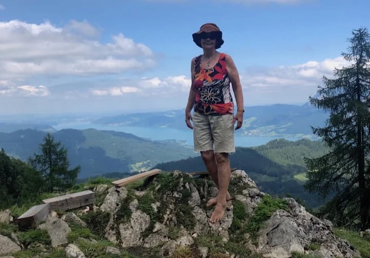 lake Attersee is behind me