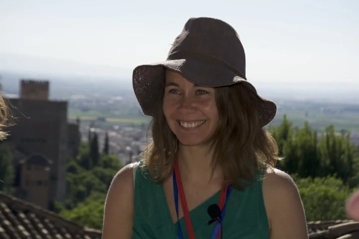 Guiding at the Alhambra