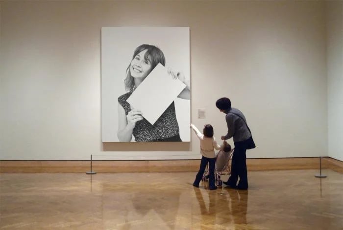 "At the museum"