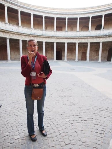 Guiding in the Palace of Carles V