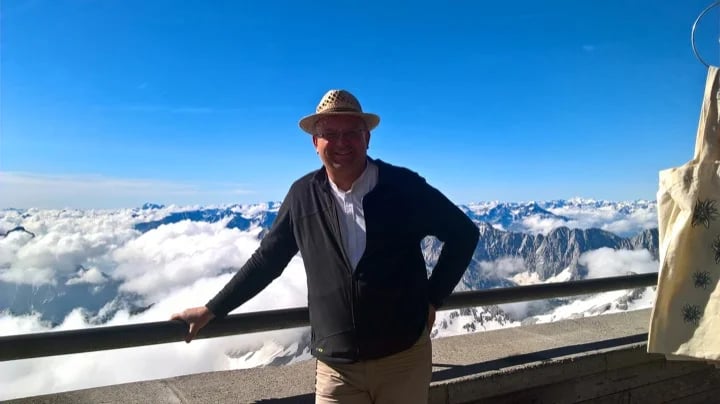At the Zugspitze