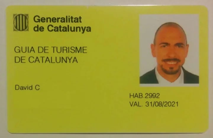 Licensed Tour Guide by the Region of Catalonia