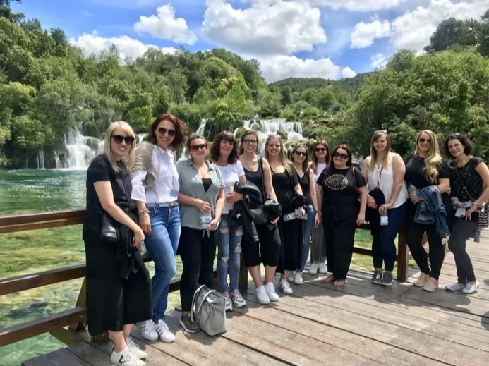 At Krka National Park