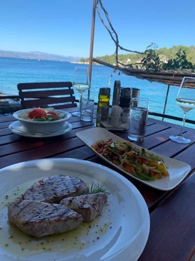 Lunch - Šolta Island and Blue Lagoon Private Boat Tour