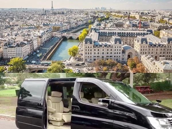 Paris City Tour with Private Car and Driver