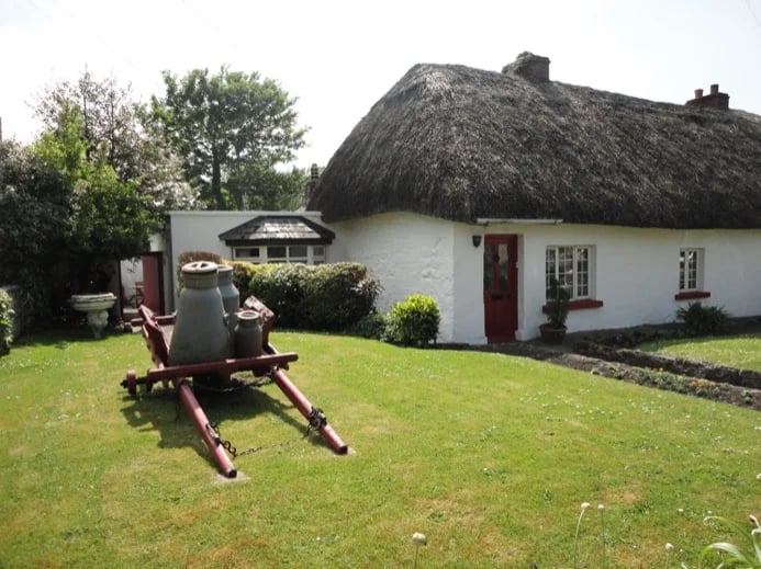 Thatched cottages are a feature of the Irish countryside