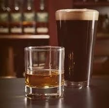 'A pint and a half one' - traditionally ordered by older men in the pub, Guinness and a single measure of whiskey.