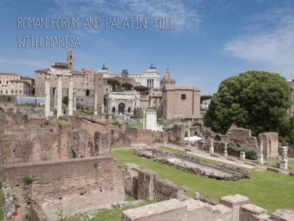 Private tour of the Palatine Hill and Roman Forum - halfday