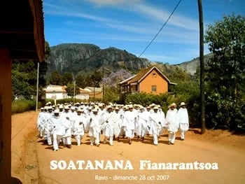 Typical village Highland of Madagascar by Ravo