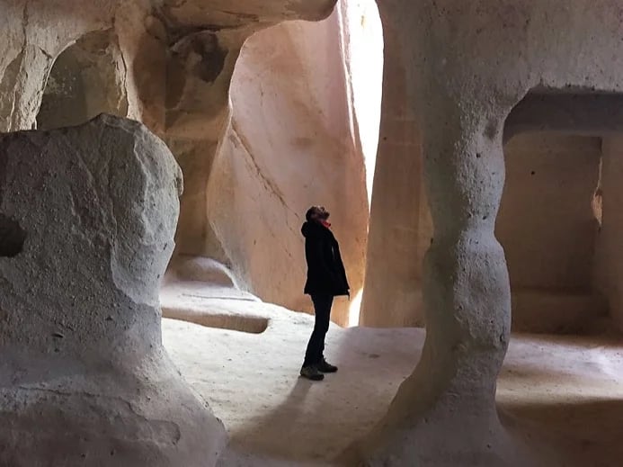 I have always been amazed by wonderful human art like in Cappadocia, Turkey...