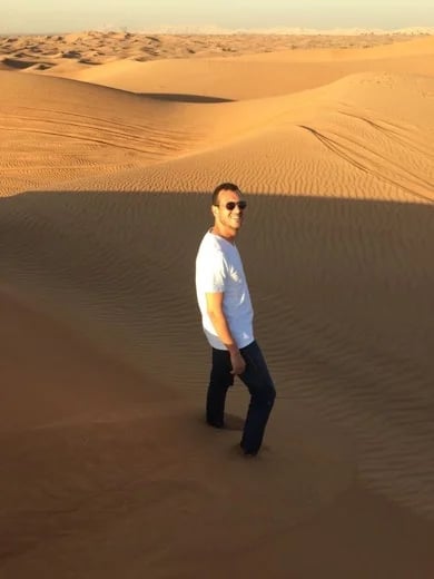 Besides culture and religion, I am also fond of nature. It may be desert...