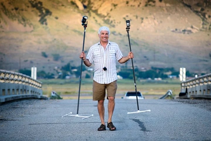 On location fashion shoot in Northern Utah.