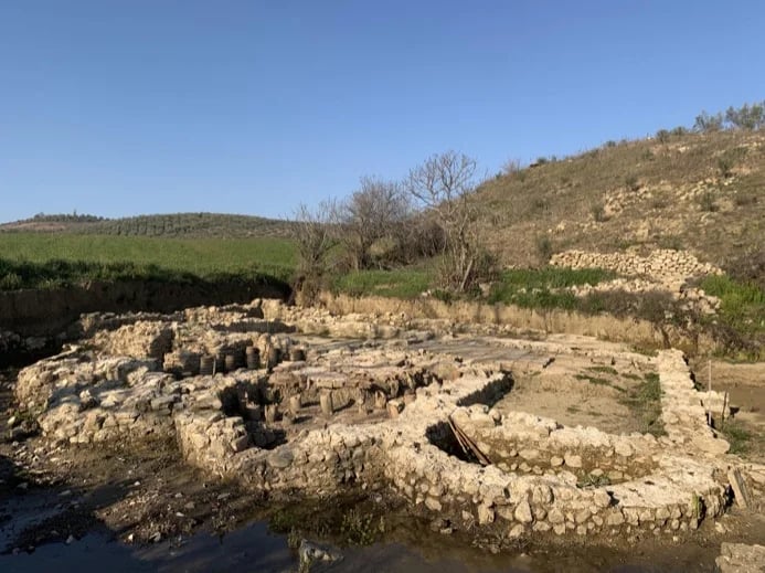 Roman villa, Belsh