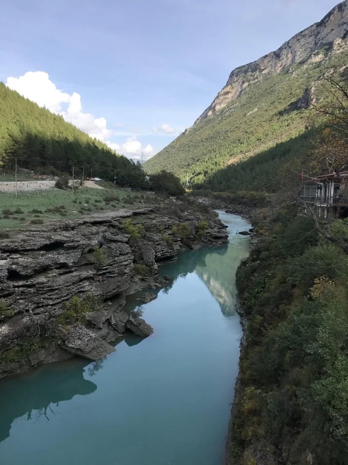 Vjosa river
