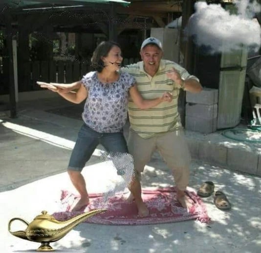The Original Aladdin & Jasmine version