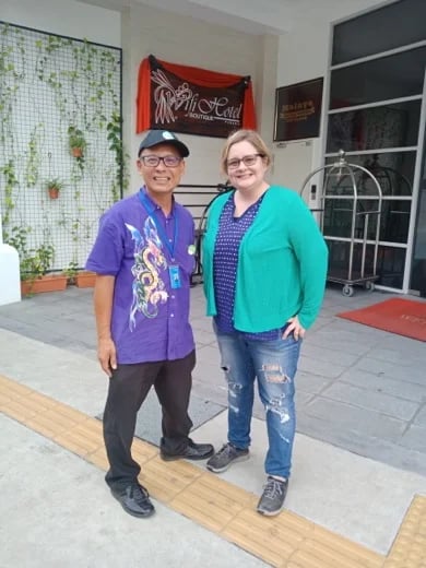 Me with the director of Tours by Locals