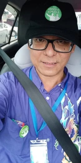 Proud to wear Tours by Locals cap and badge