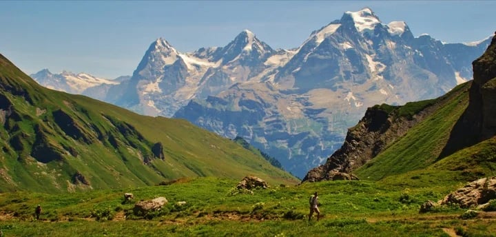 Eiger, Monch and Jungfrau