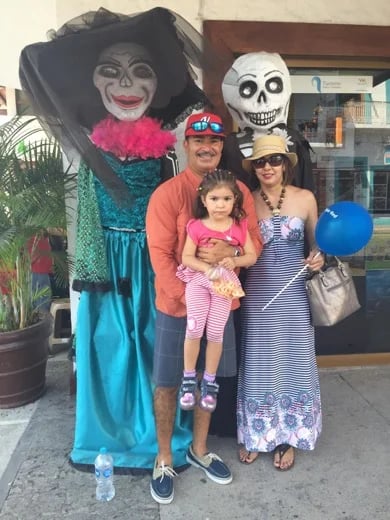 A family day in Puerto Vallarta
