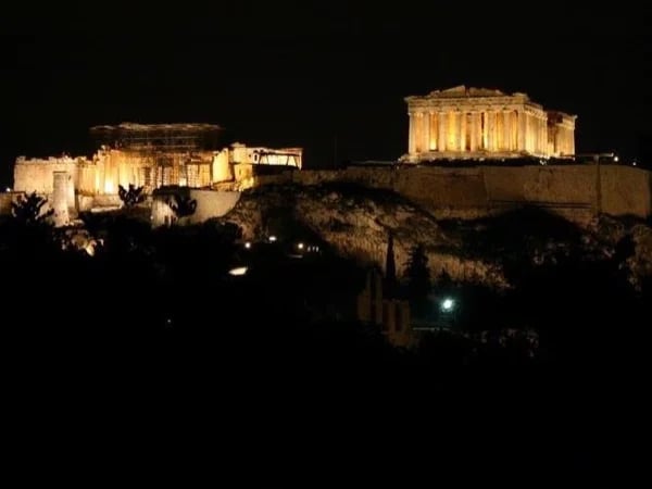 Athens By Night City Tour - Van Vehicle