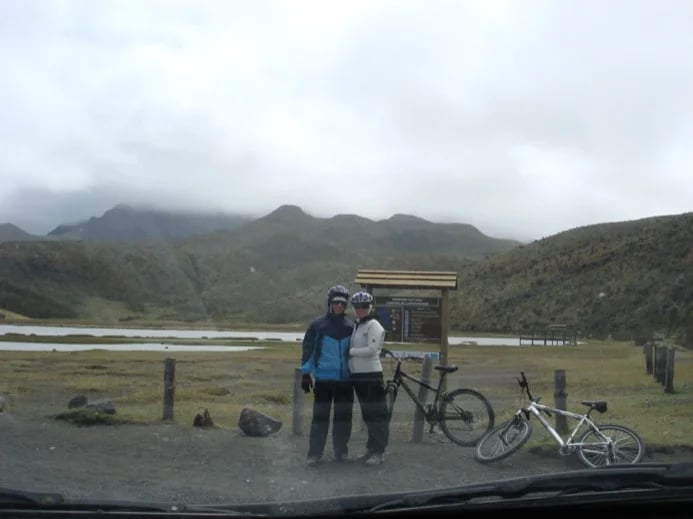 Biking Cotopaxi