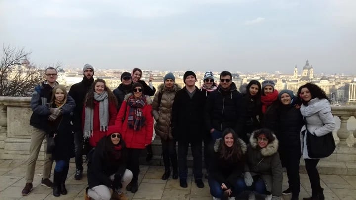 Haveing a nice time on the Buda side