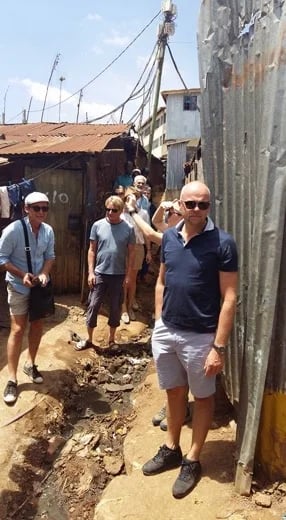 Kibera Visit,The friendliest slum in Kenya.
