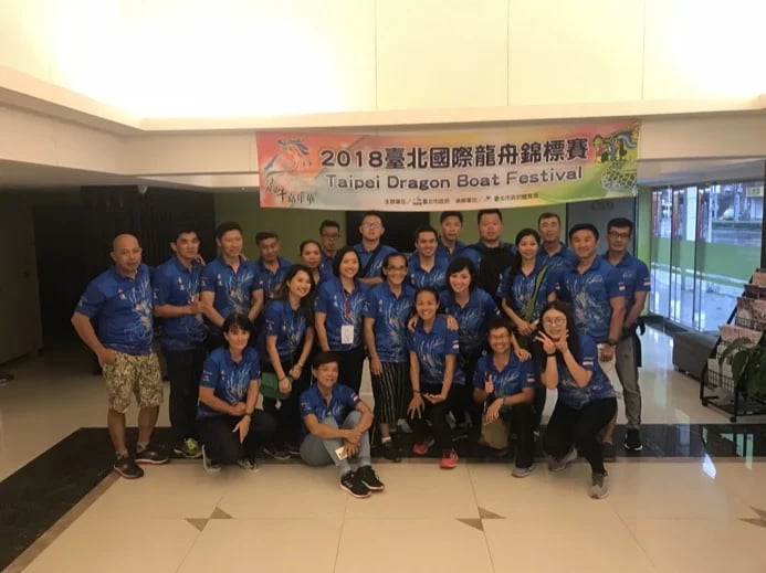 Tour guide for dragon Borat Festival in Taipei
