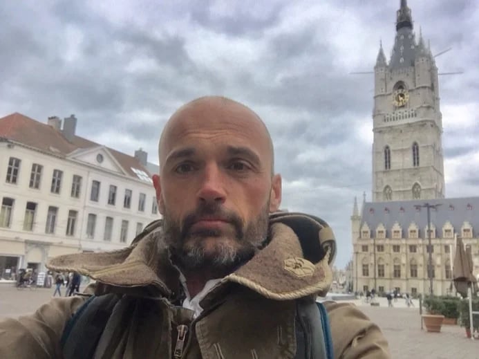 In Ghent, where I live