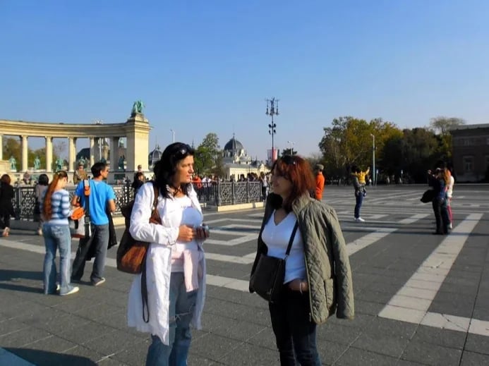 Heroes square Budapest