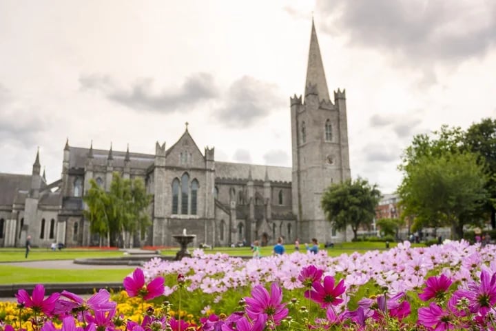 Saint Patrick's Cathedral, Dublin, Ireland.