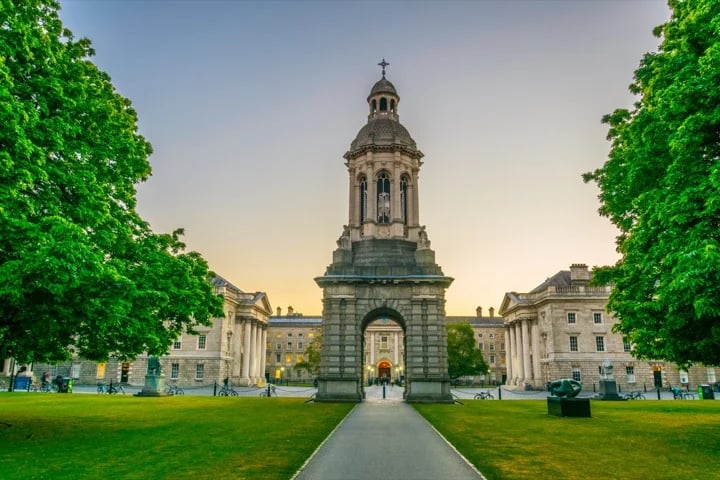 Trinity College Dublin, Ireland.