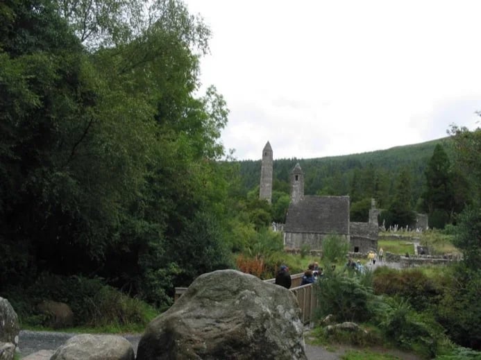 Saint Kevin's Monastery, Glendalough, County Wicklow, Ireland
