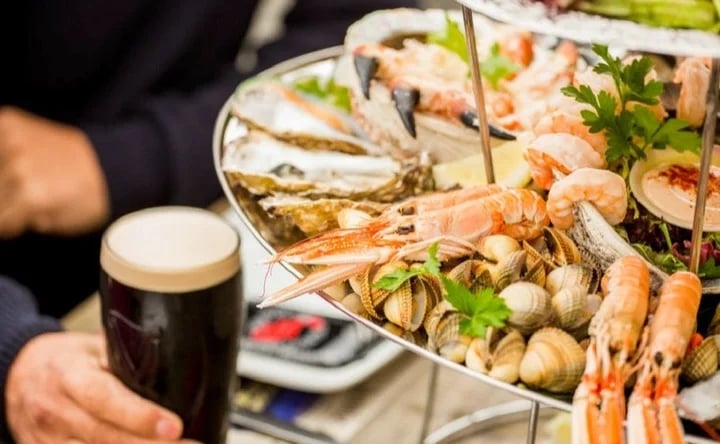 Irish Foodfare and Guinness.