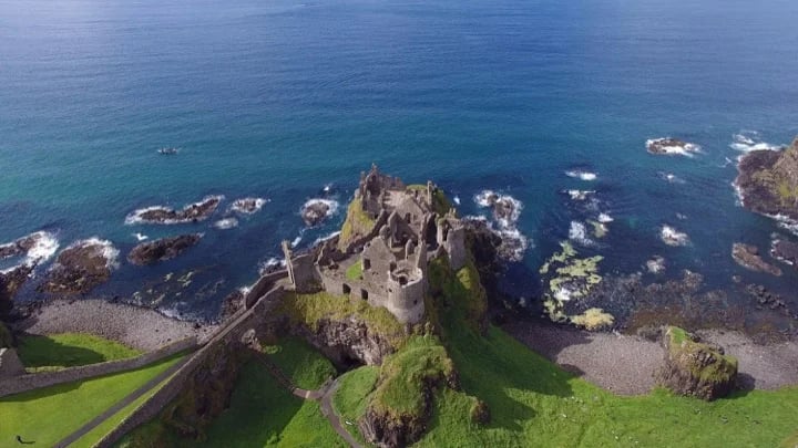 Dunluce Castle, Northern Ireland.