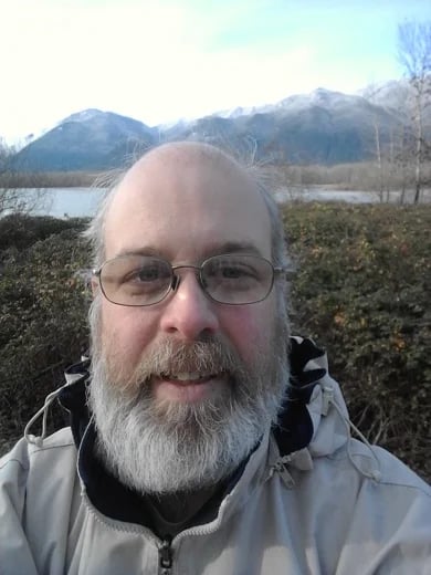 early winter 2019 looking at the mountains in Harrison Mills in the back ground