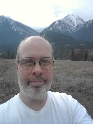 Taking in the mighty mountains in the Fraser Canyon - spring 2020