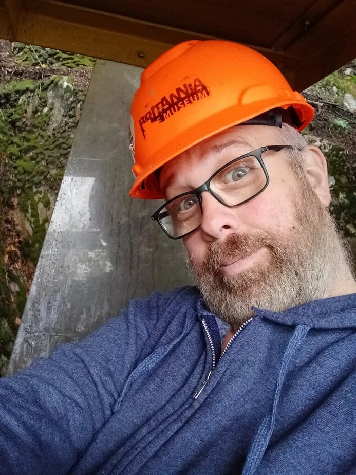 Going deep into a long abandoned copper mine on my Sea to Sky tour