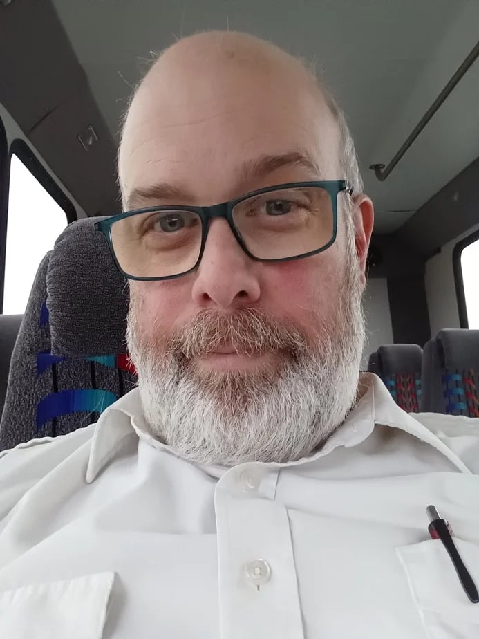 Cheeky bus driver has some exciting surprises in store