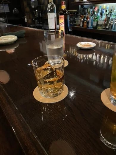 On the rocks!