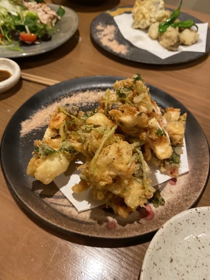 Light & crispy tempura