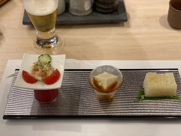 Appetizer plate