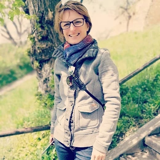Picture taken in front of Alma Vii fortified church, one of my favorite places in Transylvania.
