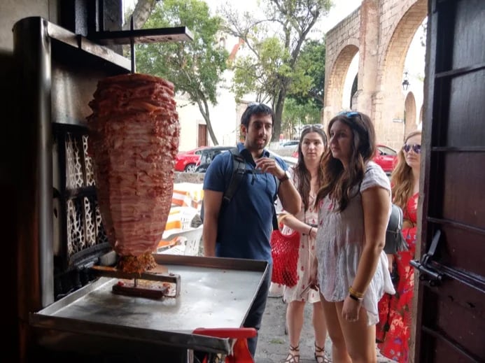 Pastor tacos, the best in the world.